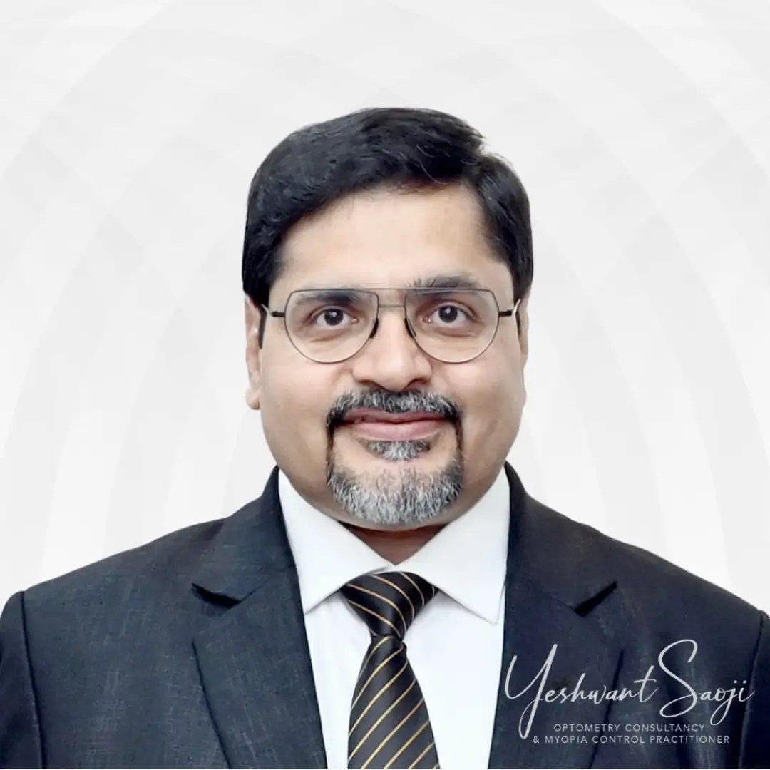 Optometrist Yeshwant Saoji