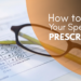 How to Read Your Spectacle Prescription